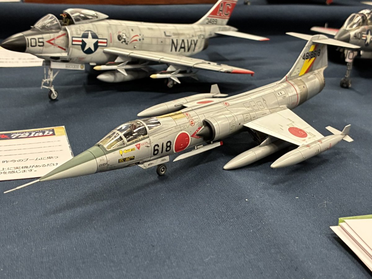 今更ですが月曜日の写真です
月曜日だけで何回唸ったかわからないくらいには唸りながら会場回ってましたありがとうございました
#モデラーズダンジョン 
#72lab