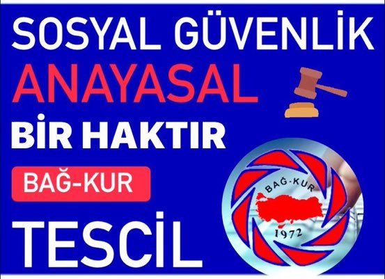 <a href="/HsnKoc01/">Hasan Koç</a> <a href="/sgksosyalmedya/">SGK</a> <a href="/herkesicinCHP/">CHP 🇹🇷</a> <a href="/halktvcomtr/">Halk TV</a> <a href="/melih_meric/">Melih Meriç</a> <a href="/szctelevizyonu/">SÖZCÜ Televizyonu</a> <a href="/tele1comtr/">Tele1 TV</a> <a href="/TBMMGenelKurulu/">TBMM Genel Kurulu</a> <a href="/dileketesgk/">Dilek ETE</a> <a href="/nowhaber/">NOW HABER</a> <a href="/eczserkansari/">Serkan Sarı 🇹🇷</a> <a href="/SalihUzunDr/">Salih Uzun</a> <a href="/RTErdogan/">Recep Tayyip Erdoğan</a> <a href="/dbdevletbahceli/">Devlet Bahçeli</a> <a href="/_cevdetyilmaz/">Cevdet Yılmaz</a> <a href="/eczozgurozel/">Özgür Özel</a>  <a href="/melih_meric/">Melih Meriç</a> <a href="/eczserkansari/">Serkan Sarı 🇹🇷</a> <a href="/herkesicinCHP/">CHP 🇹🇷</a> <a href="/fethigurer/">Ömer Fethi Gürer</a> <a href="/TBMMGenelKurulu/">TBMM Genel Kurulu</a> <a href="/dileketesgk/">Dilek ETE</a> <a href="/aliduman_ads/">ALİ DUMAN</a> <a href="/Eytadernegi/">EYTADER #EmekleriYasalaraTakılanlar Derneği</a> <a href="/csgbakanligi/">T.C. Çalışma ve Sosyal Güvenlik Bakanlığı</a> 
#BağkurTescilMağdurları 
#BağkurTescilTorbaYasayaGirsin 🕊