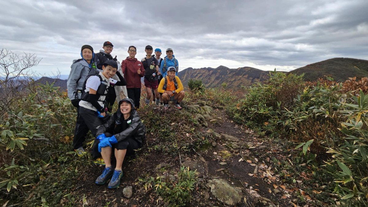 The second day of the DEEP JAPAN ULTRA 100 official trial camp has ended. Starting from the Yotegetei, it is about 45 km, cumulatively 2000 m. It's really fun to run together. It was a time to be grateful for being alive in the beech forest with blue skies and autumn leaves.