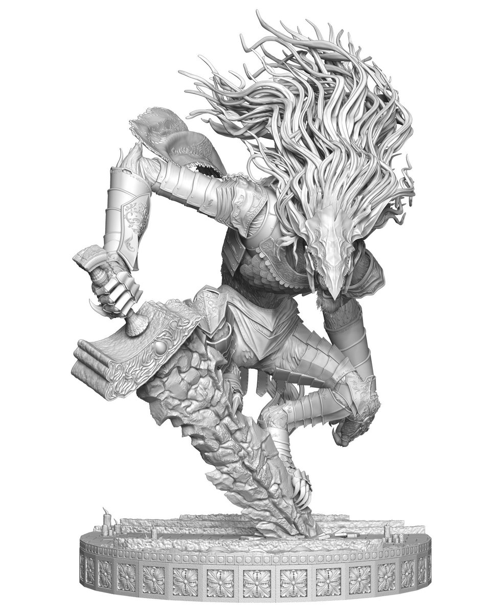 WF本申請しました〜。
マリケスはかなり改良をしました。
特に台座は別物になっています。
#wf2026W  #ELDENRING