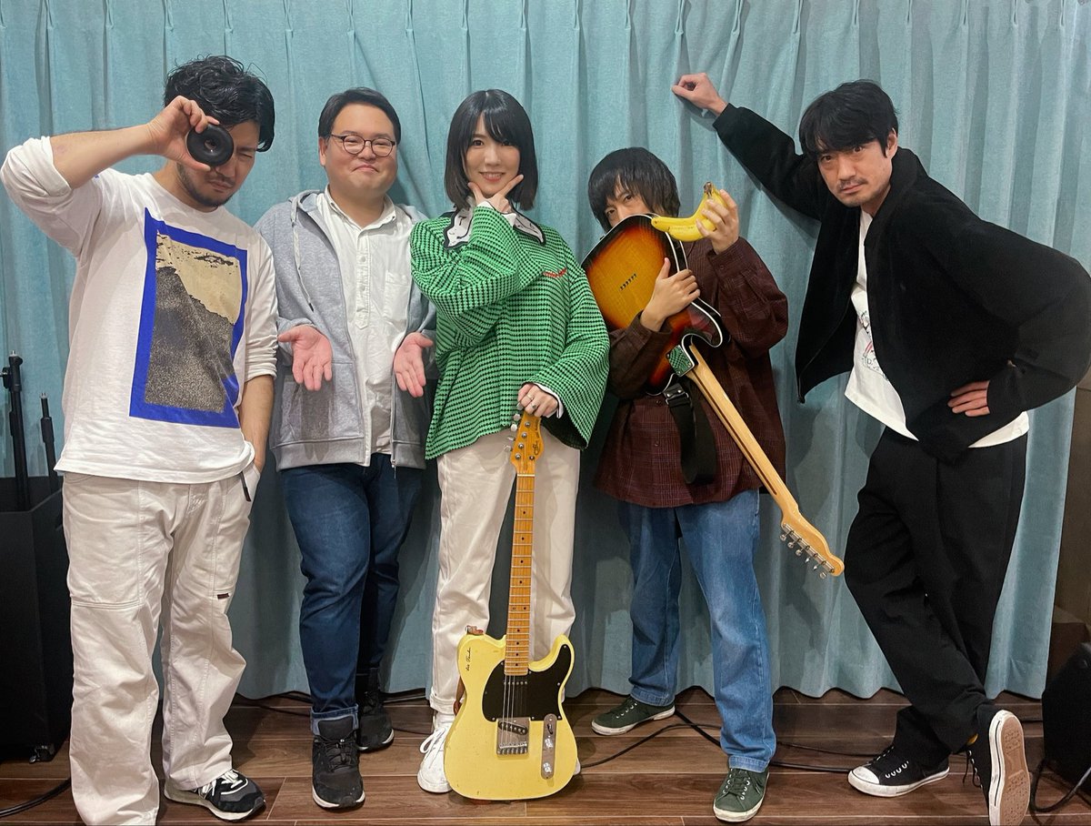 ワンマンツアーの準備は出来てます。 どしゃ降りのような音に打たれて