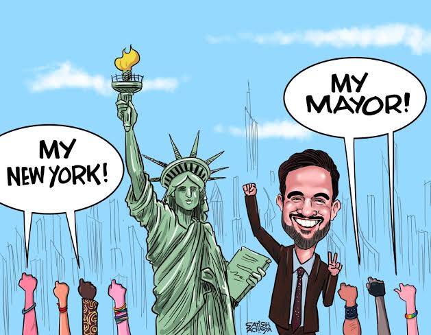 Bugün tüm dünya, NewYork'ta seçimi kazanan Zohran Mamdani'yi konuşuyor. Burjuvazi ve post tayfa Müslümanlık vb üzerinden kimlik vurgusu yaparak sınıf mücadelesine dair konulari gözden kaçırma derdinde. 
Gelgelelim yoksulluğun ve otoriter sağın yükseldiği buna karşın merkez solun