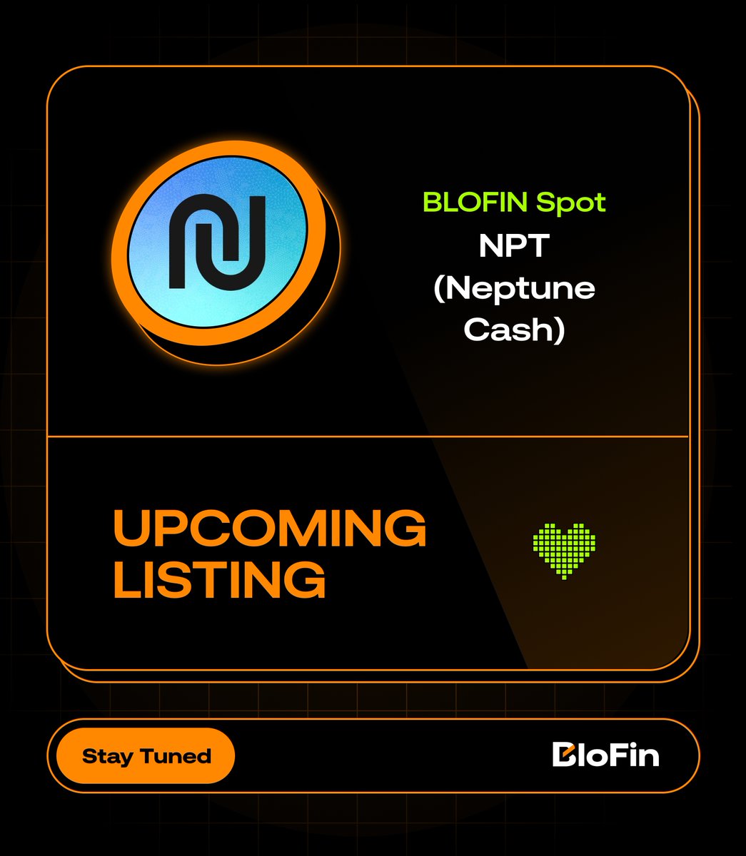 BloFin_Official's tweet image. #BloFinSpot will list $NPT @NeptuneCash 🌊

👉 support.blofin.com/hc/en-us/artic…