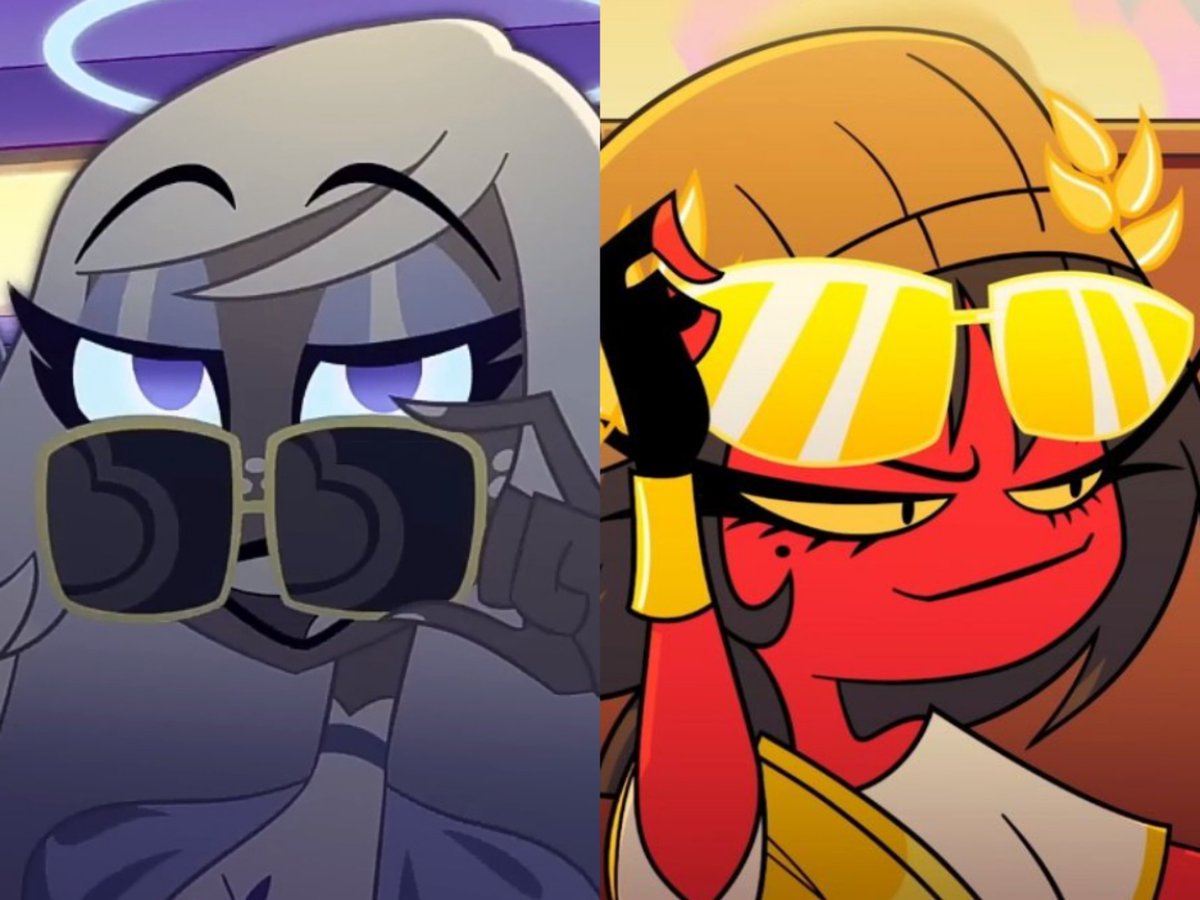 Glasses are a secret tool of charm💫

#HazbinHotel #hazbinhotelseason2 #HelluvaBoss #Emily #Millie