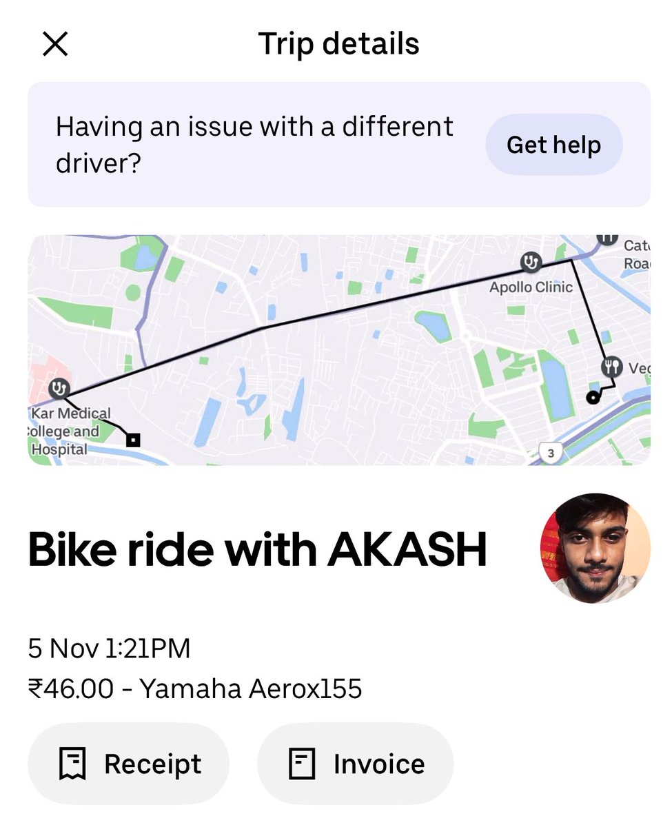 Prof_AndhBhakht's tweet photo. Big thanks to my Uber driver Akash today — truly exceptional! He refused to accept the fare after learning my father is a retired military serviceman. His respect and kindness remind us that humanity still shines on the roads. 🙏🇮🇳 #Gratitude #Uber #Respect
@Uber_India https://t.co/lrAW3mklb6
