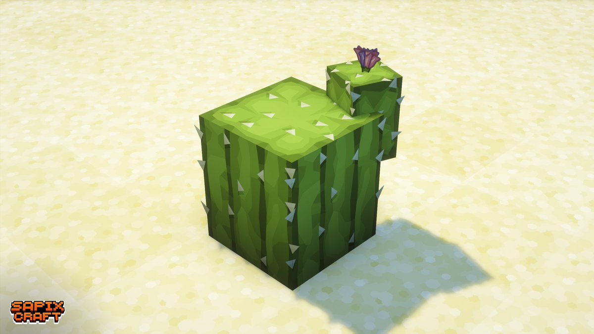 Sapix_'s tweet image. I recently made some custom cactus models for my pack

#vectorart #texturepack #Minecraft #resourcepack