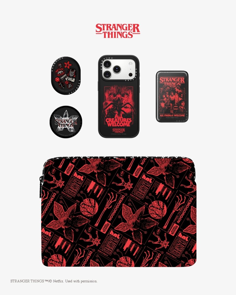 ケースティファイ ストレンジャーシングスコラボ iPhone16
