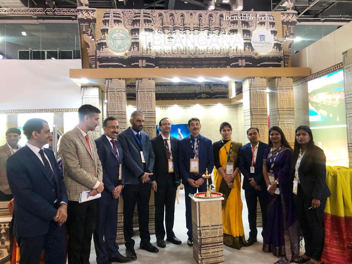 TravelTelangana's tweet image. Telangana Tourism Showcases at World Travel Market London 2025.  The world’s most influential travel and tourism event. The three-day event, which runs until November 6, is being held under the theme “Reinventing Travel in a Changing World.”
#telanganatourism #wtmlondon2025