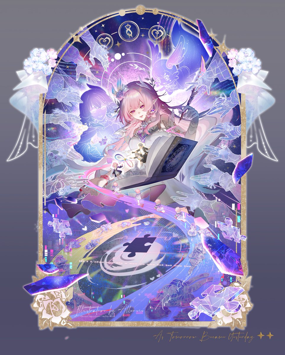 As Tomorrow Became Yesterday 
#Cyrene #HonkaiStarRail