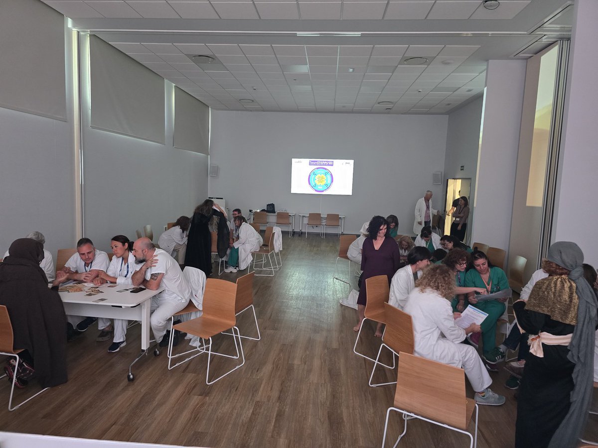 🔬 #SemanaCienciaInnovación en el #Hospital12deOctubre.

🤝 <a href="/Invecuid_h12o/">InveCuid_h12o</a> potencia el trabajo en equipo bajo criterios de seguridad y calidad de cuidados enfermeros. 

🎞 Enfermería entrena estas habilidades con un 'escape room' ambientado en la película 'Dune'. 

#somosdel12