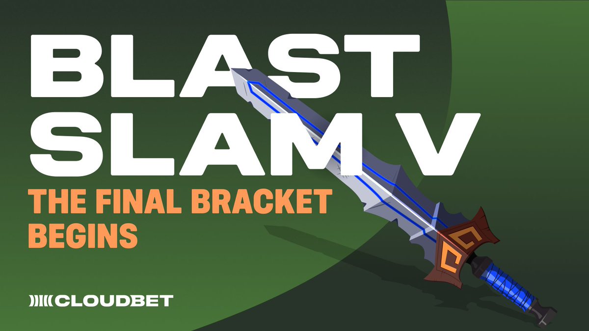 The wait is over. BLAST SLAM V is LIVE! 

This isn't just a tournament; it's a bracket of pure elimination. 

Every matchup, every round, every hit decides who walks away with the title. Lock in your futures now before the first coin flip.