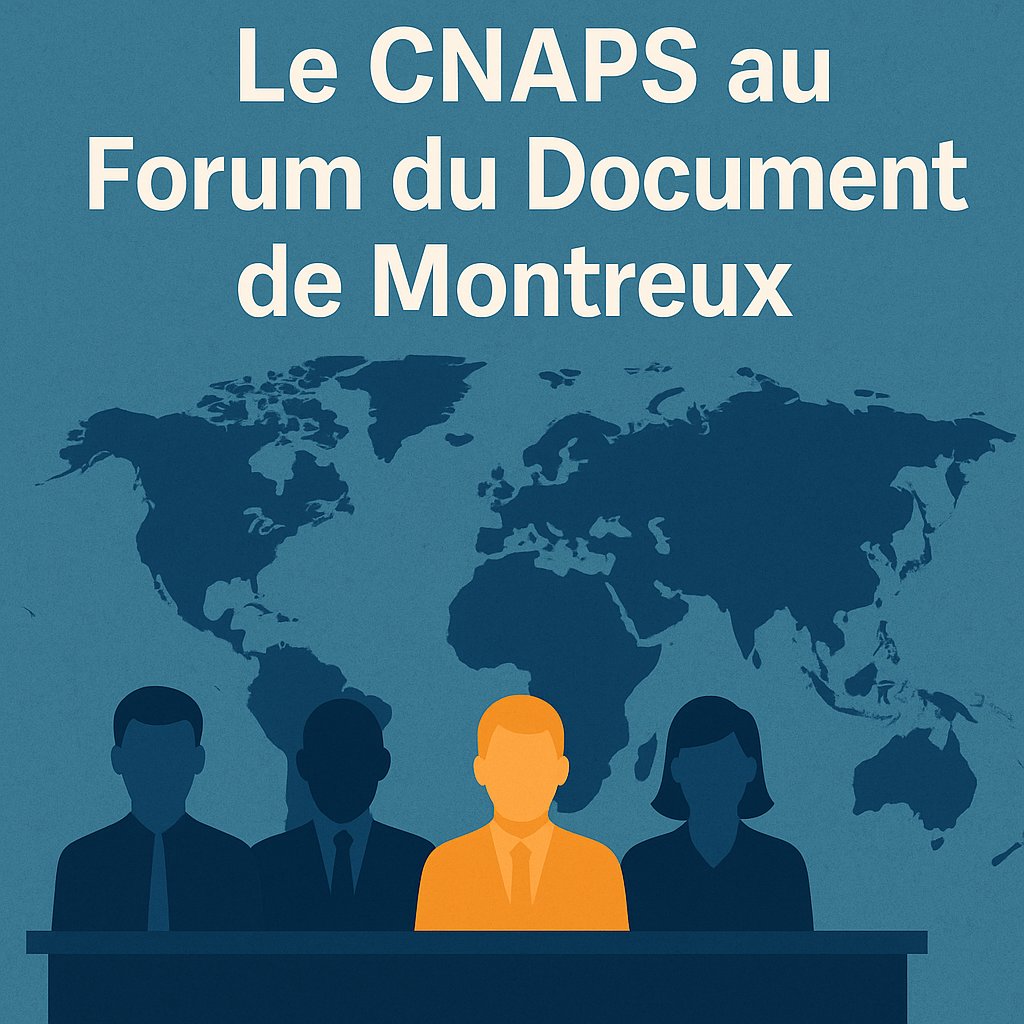 blog83629's tweet image. 🌍 Le CNAPS représente la France au Forum du Document de Montreux, aux côtés des régulateurs mondiaux de la sécurité privée. L’occasion de défendre le modèle français, salué depuis les JO 2024. 

#SecuritePrivee #SSIAP #CNAPS #Sureté #SécuritéIncendie #IO…