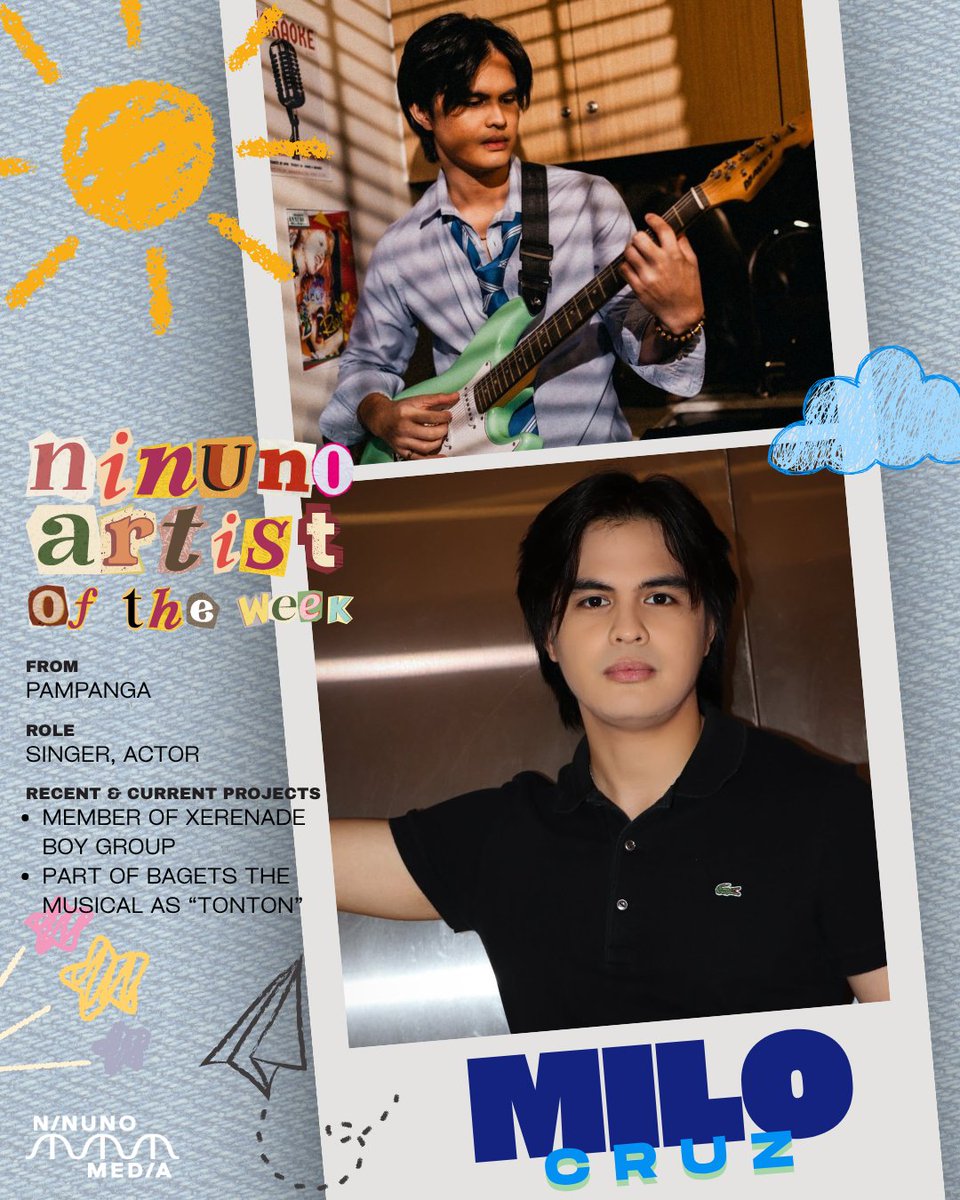 Spotlight’s on our Artist of the Week!

Xerenade Milo ♥️

Every Wednesday, we celebrate the passion, creativity, and dedication of Ninuno Media’s rising talents.

Stay tuned as we continue to shine light on the artists who bring stories to life. 

#NinunoArtists #XER_Milo