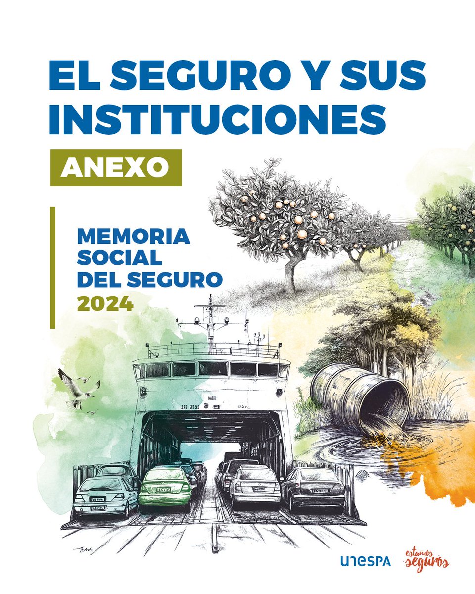 🔒🌧️ ¿Cómo se cubren los riesgos medioambientales en España? ¿Cómo favorecen las aseguradoras la seguridad vial internacional? ¿Quién asegura las cabañas ganaderas? Esto y mucho más en la #MemSoc24

➡️ bit.ly/4jTYprw ⬅️