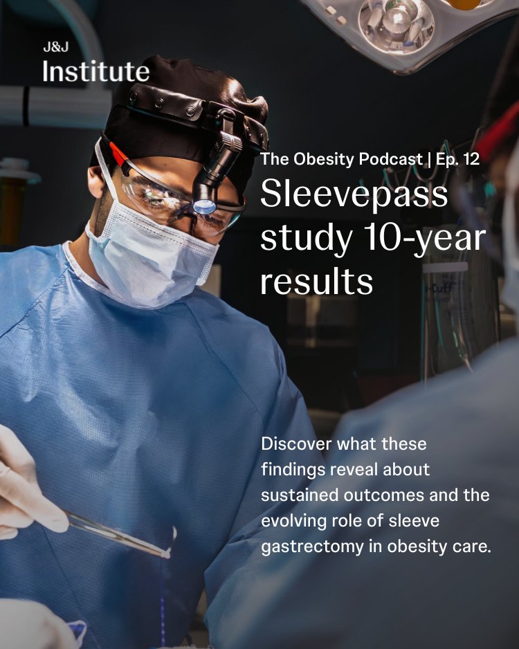 JNJMedTech's tweet image. A decade in review: How has sleeve gastrectomy shaped the future of bariatric surgery?

In this episode of The Obesity Podcast, Prof. Marco Bueter and Prof. Paulina Salminen share the long-term results of the #SLEEVEPASS study, exploring its clinical impact and lessons for the…