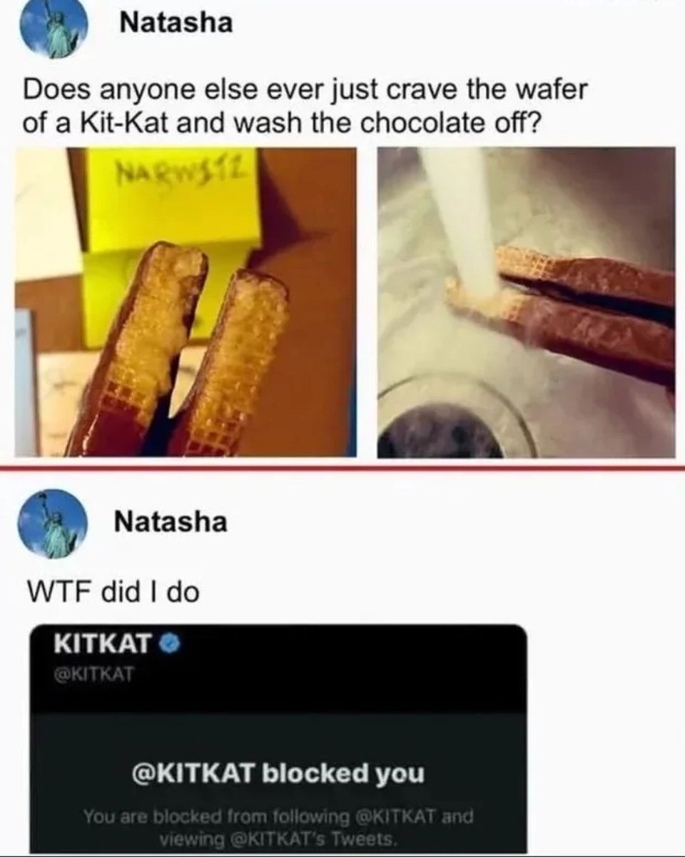 Blocked #kitkat #memes #recipe #food #funny
