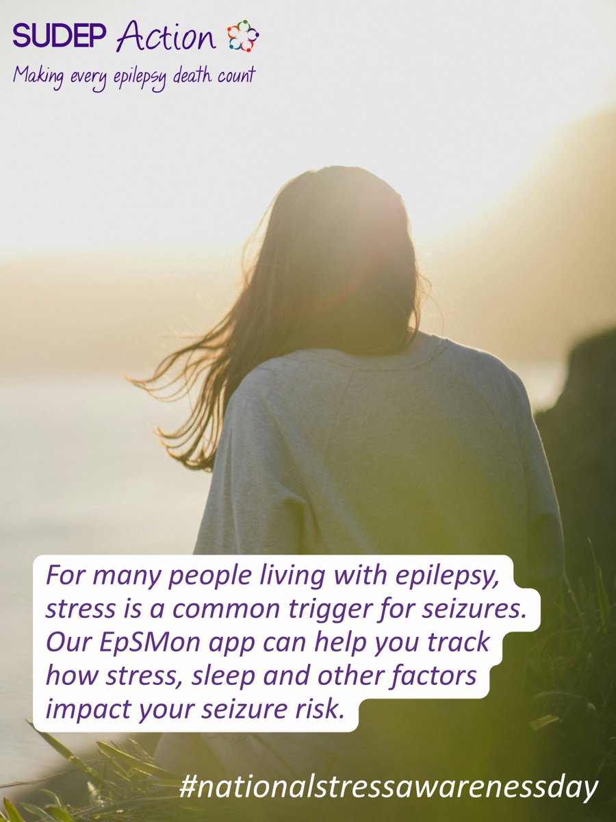 For many people living with epilepsy, stress is a common trigger for seizures. Download our EpSMon app today to help you track how stress, sleep and other factors impact your seizure risk.

Just search “EpSMon” on the App Store.

#nationalstressawarenessday #epilepsy #seizures