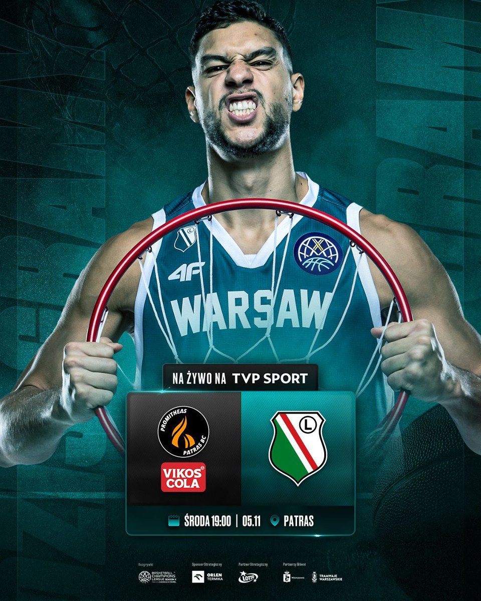 LegiaKosz's tweet image. #DZIŚGRAMY

🏆 @BasketballCL – 4. Kolejka
🏀 @promitheasbc vs Legia Warszawa  
🕗 19:00
🏟️ Dimitris Tofalos Arena
📺 @sport_tvppl
👉 Sprawdź zapowiedź spotkania: buff.ly/KWLPLxm 

#legiakosz #legiawarszawa #plkpl #basketball #BasketballCL #SeasonX