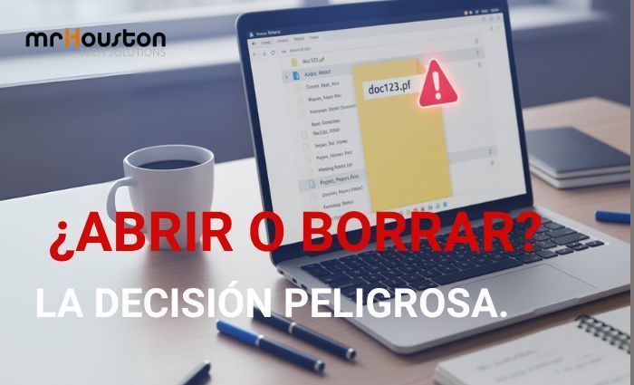Un PDF que no recuerdas aparece en tu ordenador… 📂🤔
¿Qué haces?
⚠️ Podría ser malware
📝 Podría ser un archivo legítimo
👉 Ni abrirlo sin pensar
👉 Ni borrarlo sin mirar
Analízalo primero 🔍💻
En <a href="/mrHoustontech/">mrHouston</a> te enseñamos a hacerlo sin dramas😎
#Ciberseguridad #Protección