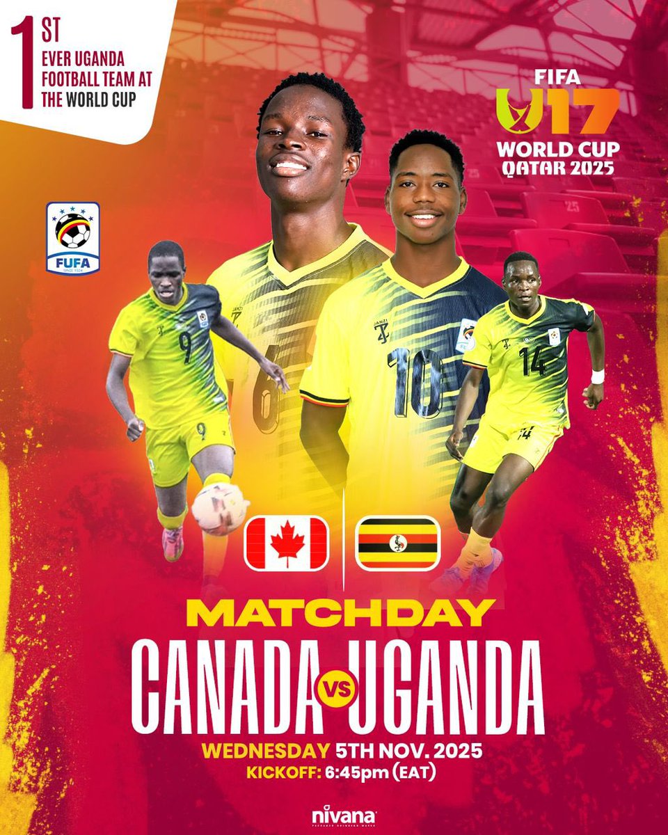 Go Cubs, go! Sending our full support and best wishes to the Uganda Cubs as they kick off their World Cup journey today. Uganda is behind you! 🇺🇬