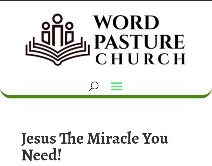 Wordpasture's tweet image. Dear Beloved,

Do you know that Jesus Himself is the miracle you need to experience daily to see true growth and transformation? ✨

In this powerful message, Dr &apos;Riel opens our eyes to how we can continually experience Jesus and walk in the reality of His miracles for our lives