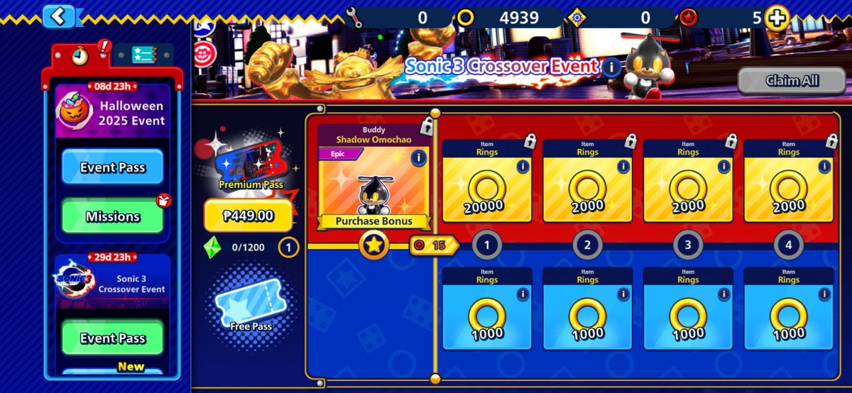 Sonic Rumble is now live worldwide! 💙🏁 The Sonic Movie 3