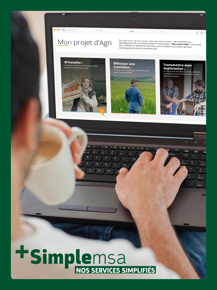 [+SimpleMSA]
🚜🌱Mon Projet d’Agri : une plateforme pour accompagner les exploitants à chaque étape : de l’installation au développement de l’activité, jusqu’à la transmission🔄
✅des fiches pratiques
✅des conseils clairs et simples
En savoir plus 👉maineetloire.msa.fr/lfp/monprojetd…
