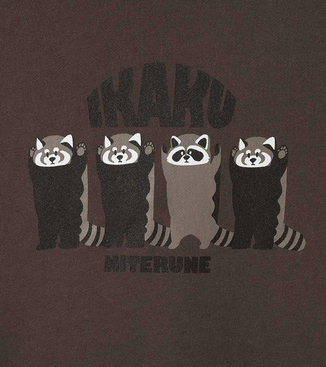 novara アライグマ　レッサーパンダ　ニット　美品 左から順に レッサーパンダ、レッサーパンダ、アライグマ