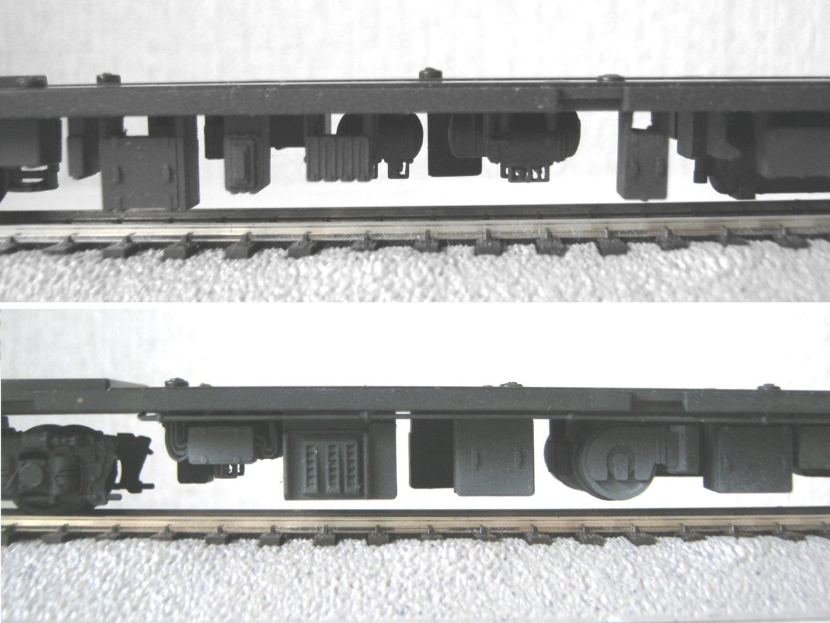 tentetu82's tweet image. #115系 #PULM ちょっと慌ただしくなってきて進行が遅れがちですが少しづつでも時間を確保して工作を継続しています。その方がストレスが溜まらず良い方向へ向かうので…
とりあえず床下の塗装と手すりの加工まで来ました。