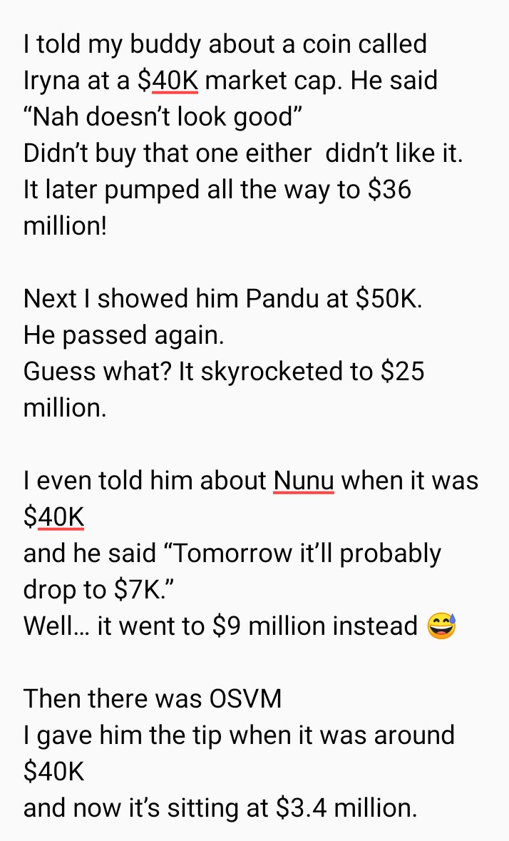 cryptogemdetect's tweet image. My Story 😅