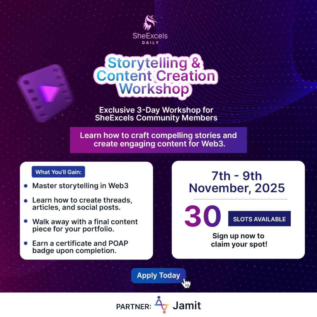 SheExcels Daily💧🌸 tweet media