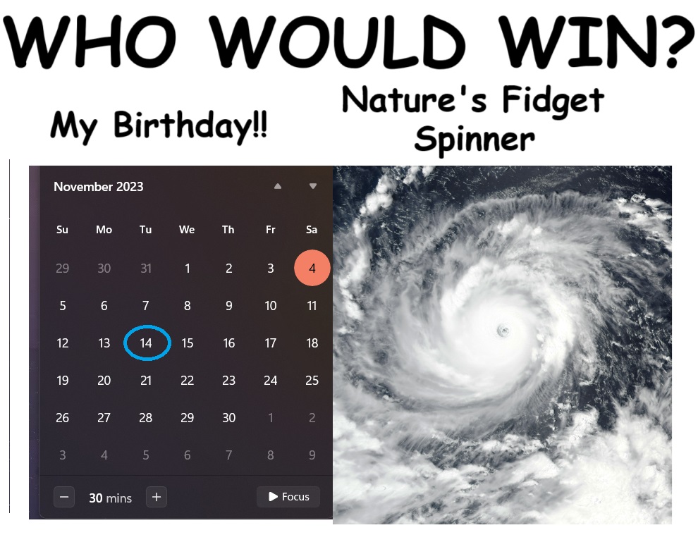 mruliity2's tweet photo. it's true... i hope Nature won't ruin my Birthday(or State of Calamity)
My 2023 meme rerun because Typhoon bad
#ThrowbackMemes
#Throwback #Meme
#JustJaidenThings https://t.co/RisKZFJ0sH
