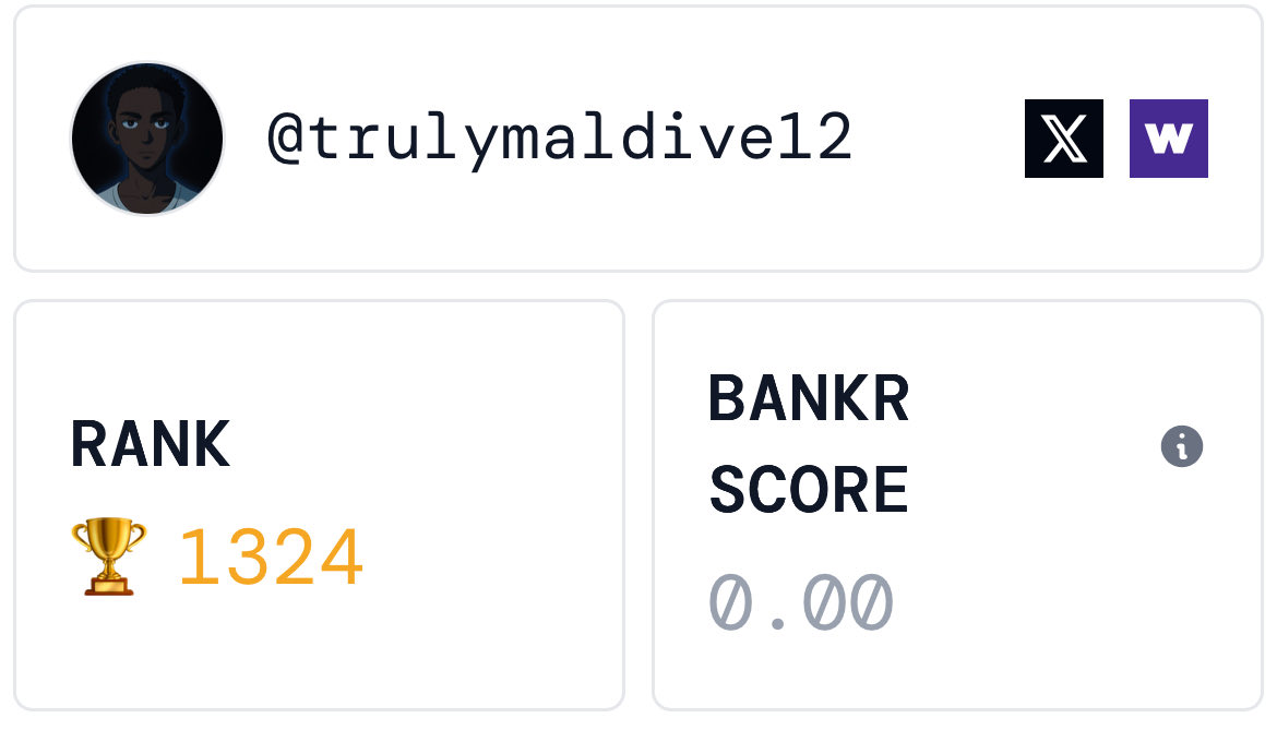 GM CT 

Back like we never left. Interact with $BNKR today for the culture. Hey <a href="/bankrbot/">Bankr</a> what’s the pump on $BNKR today ?

🪂🪂🪂🪂🪂
1000 $BNKR drop 📺🪂
To get it :
• LIKE &amp; RT 
• COMMENT $BNKR pump when ?
Done ✅ 

Those mindshares are yours, all you have to do is claim it.