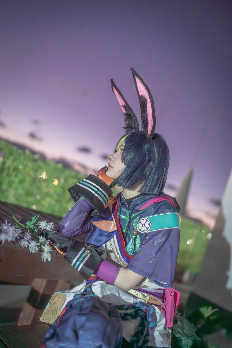 # ティナリと夕暮れデートなう

 #GenshinImpact  #Tighnari