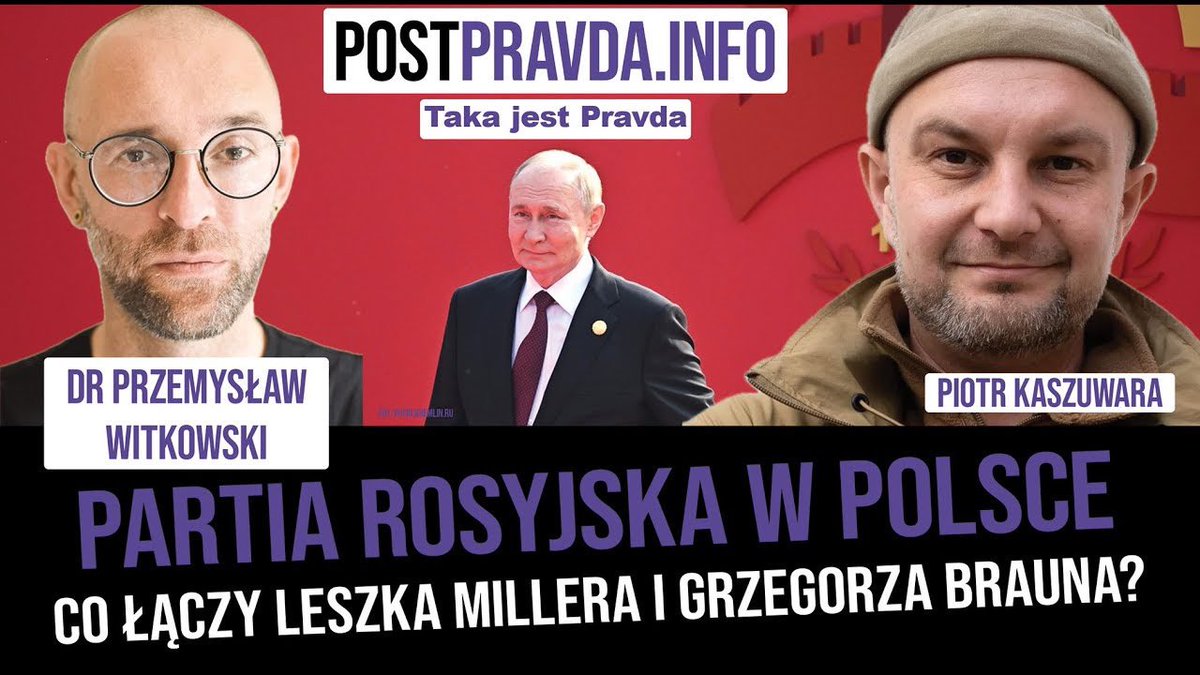 Partia rosyjska w Polsce? Jakimi drogami do naszego kraju i do Europy docierają rosyjskie ruble? Dlaczego Rosja jednoczenie finansuje grupy prawicowe i lewicowe? Co może łączyć Leszka Millera i Grzegorza Brauna? 

– Rosja nigdy nie mówi jednym językiem. Potrafi jednocześnie