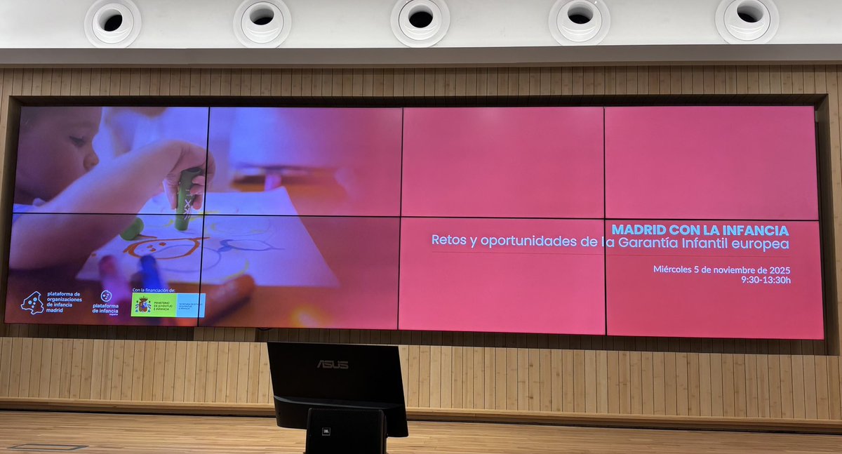 Madrid tiene un problema enorme de incremento de desigualdad y POBREZA INFANTIL y, además, la Comunidad de Madrid desprecia las ayudas de la Garantía INFANTIL Europea.

Hoy vamos a hablar de ello toda la mañana con las organizaciones expertas en infancia de la <a href="/platdeinfancia/">Plataforma de Infancia</a>