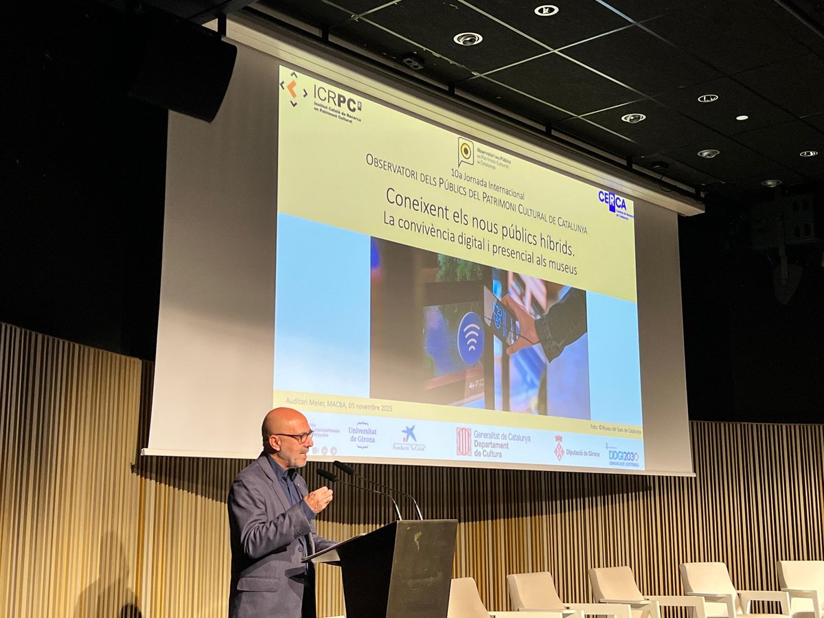 💬 “Les noves tecnologies i l’esfera digital són una eina clau per apropar les col·leccions, els relats i el coneixement del patrimoni a tothom, i també per fomentar la participació” @qborras, dir. gral. de <a href="/patrimonigencat/">Patrimoni</a>.