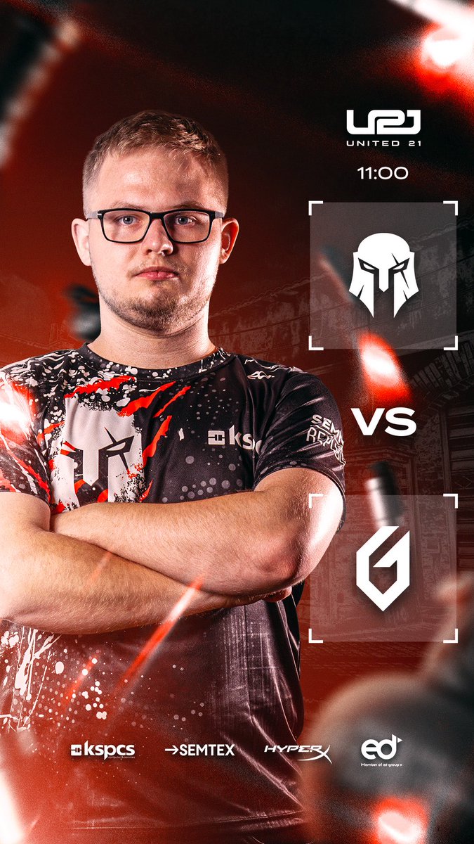 Quarterfinals <a href="/OfUnited21/">United21</a> 👀

BRUTE 🆚 <a href="/gankesportsgg/">GANK Esports</a> 
🎥 11:00 - kick.com/united21_en