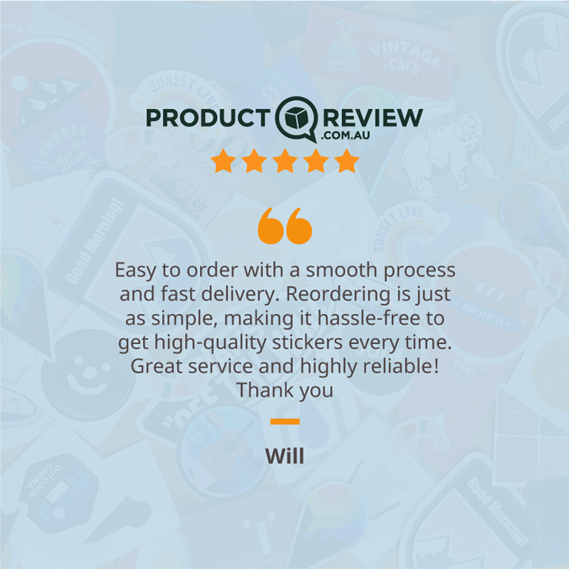 StickerDot's tweet image. #Thankyou, Will, for trusting #StickerDot with your #customstickers.

We’re so glad our #process and #service made your #experience a great one.💛

Your #feedback inspires us to keep doing our best.✨

View Will’s full #review here: tinyurl.com/has62f