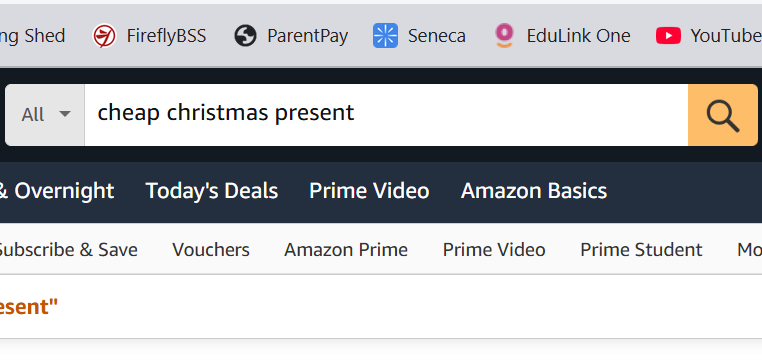 Looks like the wife <a href="/elliebongo1/">Emily Howard</a> has started my Christmas present shopping....