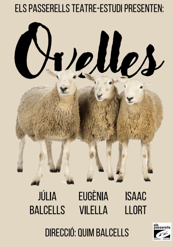 Què farieu una herència d'un ramat d'ovelles? Aquest és el punt de partida d'Ovelles una tragicomèdia familiar de Joan Yago que aquest diumenge us presentem al Centru per tancar la III Mostra de teatre Pep Graset. Amb Els Passerells Teatre-Estudi de l’Alforja. A les 18.30.
