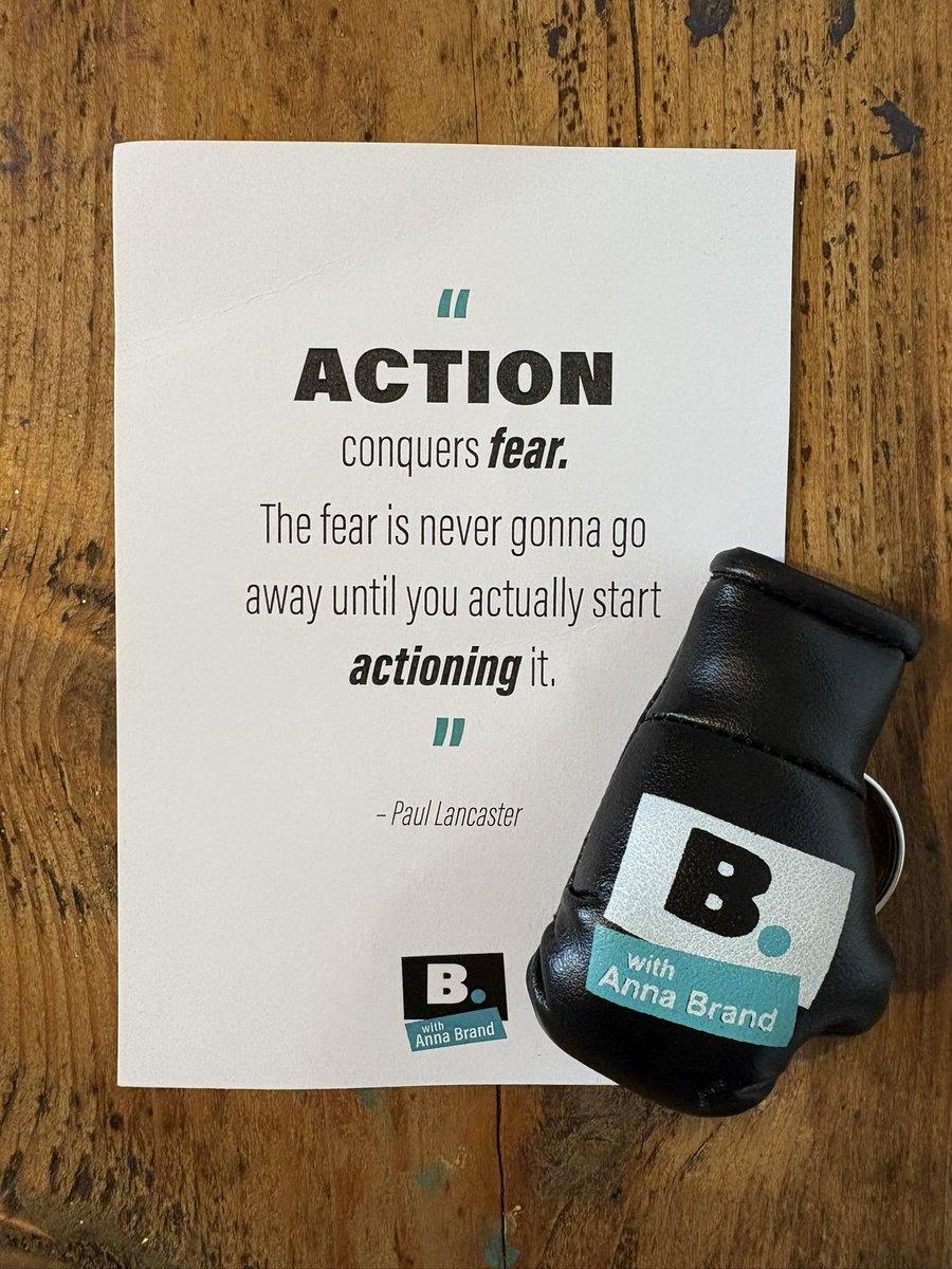 “Action conquers fear. The fear is never gonna go away until you actually start actioning it” (from my conversation with Anna Brand for her ‘B. with Anna Brand’ podcast) ⬇️🎤🎧⭐️🙏

#action #actionoverfear #actionoriented #fearless #podcast #podcasts #UKSSW