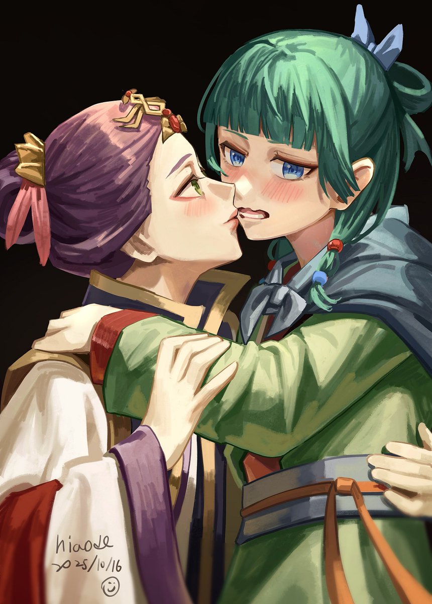 Niao_de's tweet image. #apothecarydiaries
Yuri time&amp;lt;3