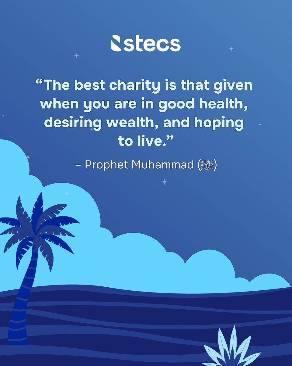 Islam teaches balance, to earn lawfully, spend wisely, and give generously. 🌙
Your wealth isn’t just a blessing; it’s a trust.
How you earn and how you spend both matter.

#HalalFinance #FaithAndFinance #EthicalBanking #STECS