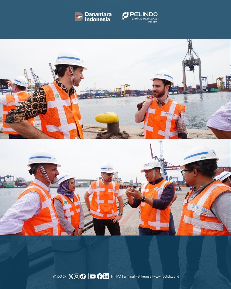 Hai #ContainerLovers

IPC TPK menyambut kedatangan Indonesia Blue Economy Center bersama Narwhale Ventures dalam rangka kunjungan industri lapangan. 

IPC TPK siap mendukung inovasi dan terbuka untuk kolaborasi dalam mewujudkan ekosistem maritim berkelanjutan.