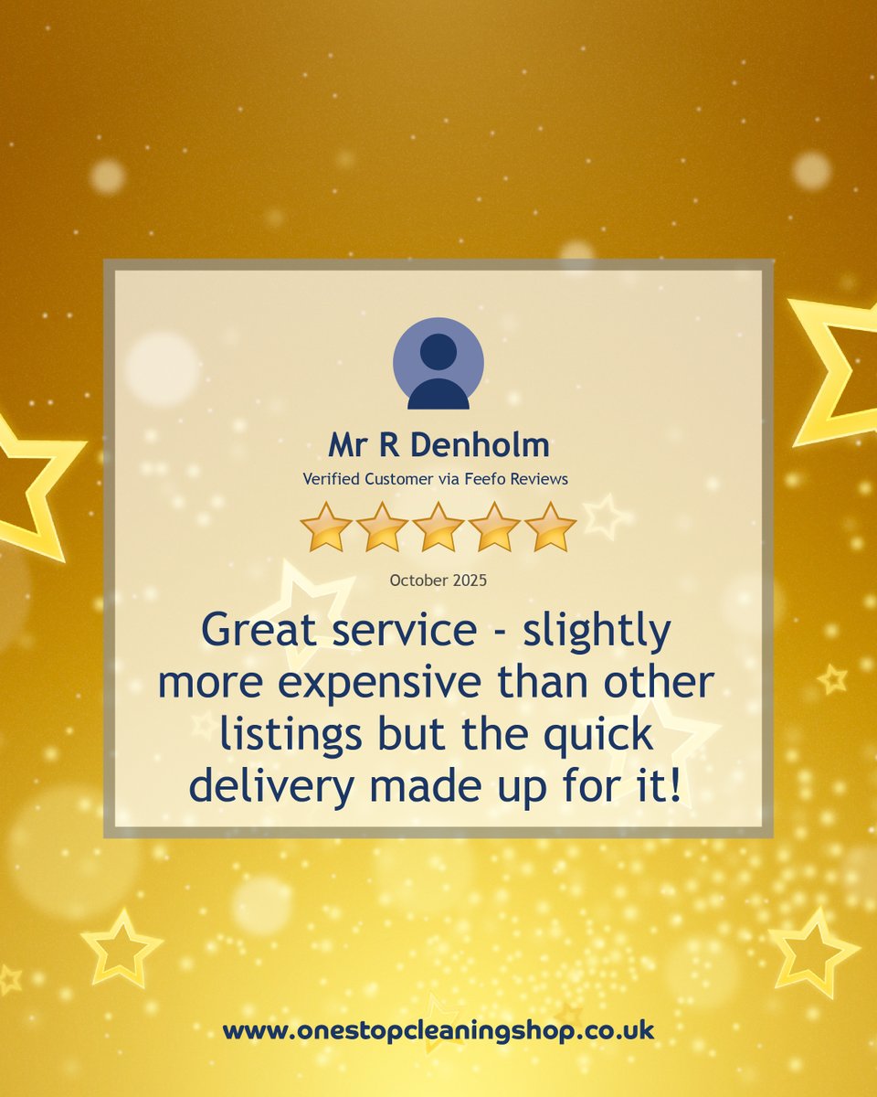OSCSuk's tweet image. 5-star review via Feefo Reviews 🙂 💚

#google #feefo #cleaning #review #aboveandbeyond #business #sustainable #ecofriendly #environmental #5star #5starreviews⭐️⭐️⭐️⭐️⭐
