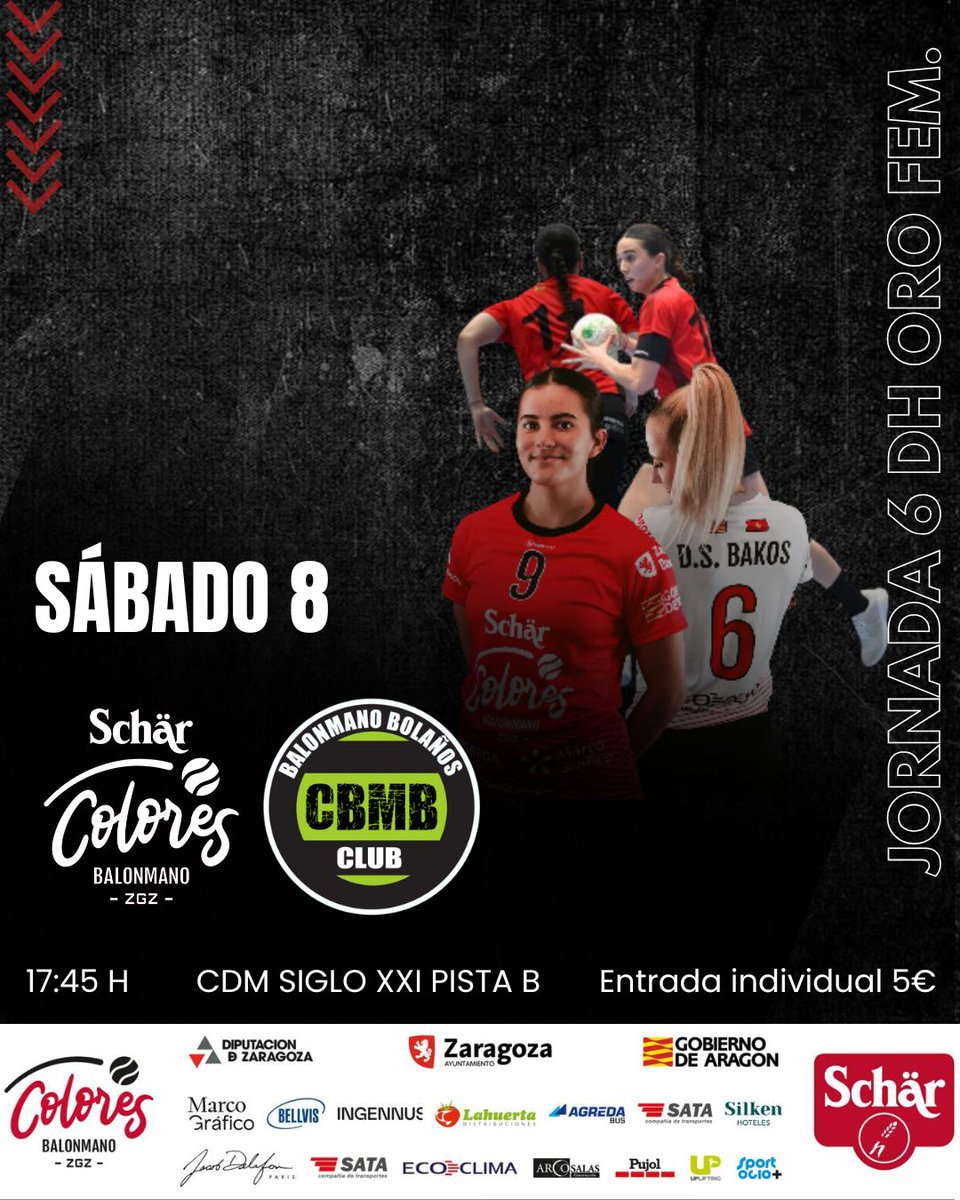 Este sábado volvemos al Siglo XXI con ganas de prolongar la racha positiva. Recibimos a un gran rival como es <a href="/CBMB_Official/">Club BM Bolaños</a> (17:45). Info Abonos/Acceso

ℹ️ Socios: 2 Abonos 20 €
ℹ️ No socios: Abono 40 €
ℹ️ Entrada: 5 €
ℹ️ Menores de 18 años y Jugadoras/es del club: Gratis