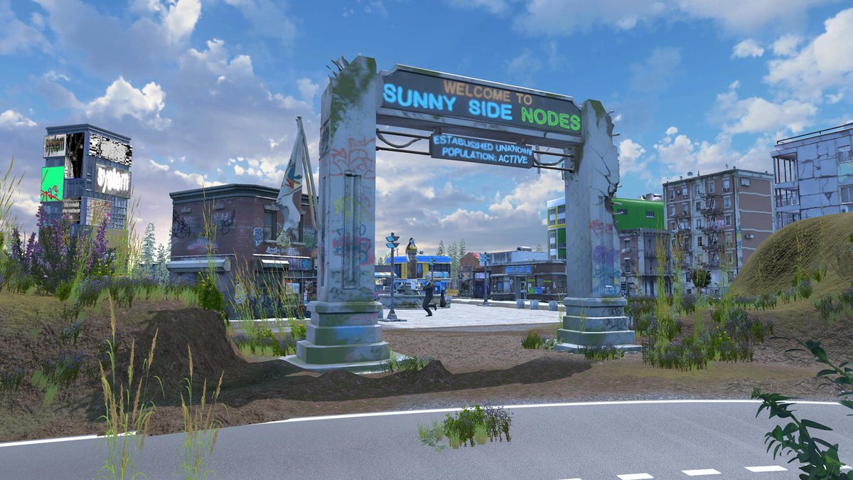 Check out "Sunnyside Nodes," A a web-based platform presenting digital artworks within an explorable virtual village.@TheWrongBiennale. 

Visit the project here: thewrong.org/SunnysideNodes