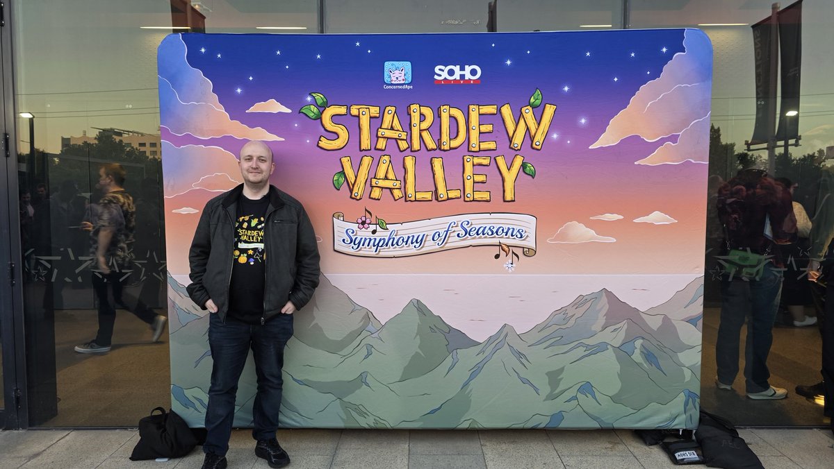 Timbo_SA's tweet image. Been looking forward to this for a while... Stardew has such wonderfully chill music #stardewvalley @StardewConcert