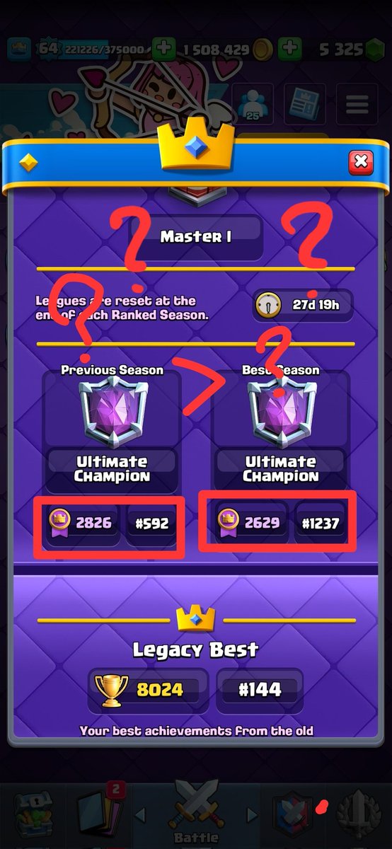 Day 3 of asking <a href="/ClashRoyale/">Clash Royale</a> <a href="/emilia_royale/">Emilia</a> to fix the best finish bug

If it gets fixed this month, im giving away 3 Pass Royale to random people who tag them in the replies